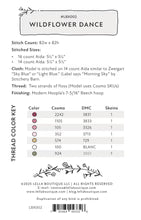 Wildflower Dance Cross Stitch Pattern by Vanessa Goertsen of Lella boutique