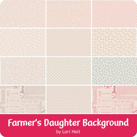 Farmers Daughter Backgrounds 10" Stacker by Lori Holt for Riley Blake