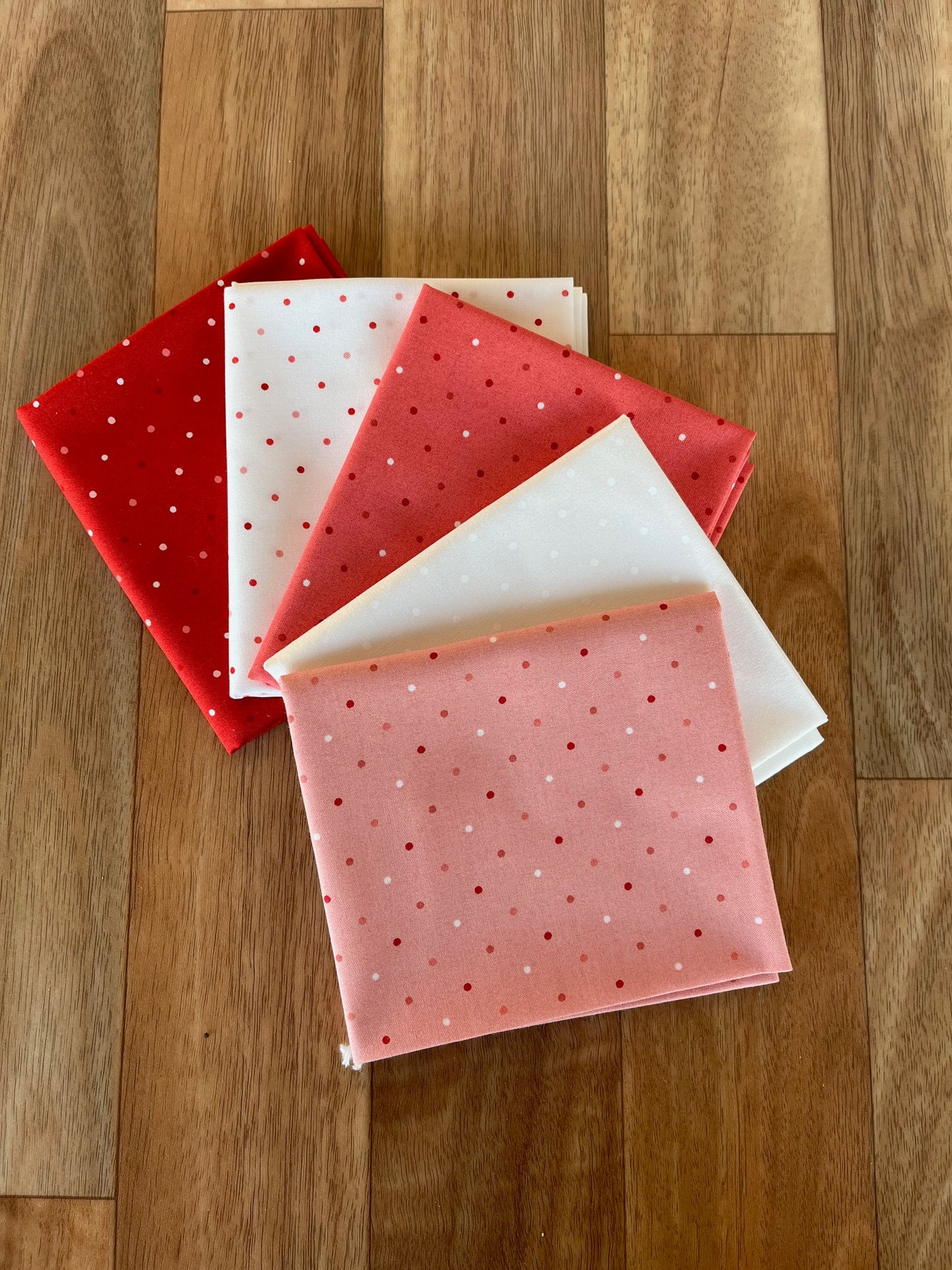Love Blooms Dots Fat Quarter Bundle by Lella Boutique for Moda fabrics