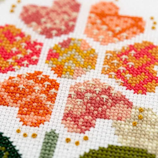 Love Grows Here Cross Stitch Pattern by Counting Puddles