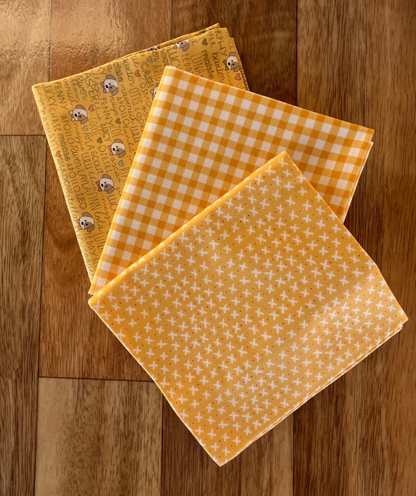 Lucky Yellow Fat Quarter Bundle by Sweetwater for Moda Fabrics