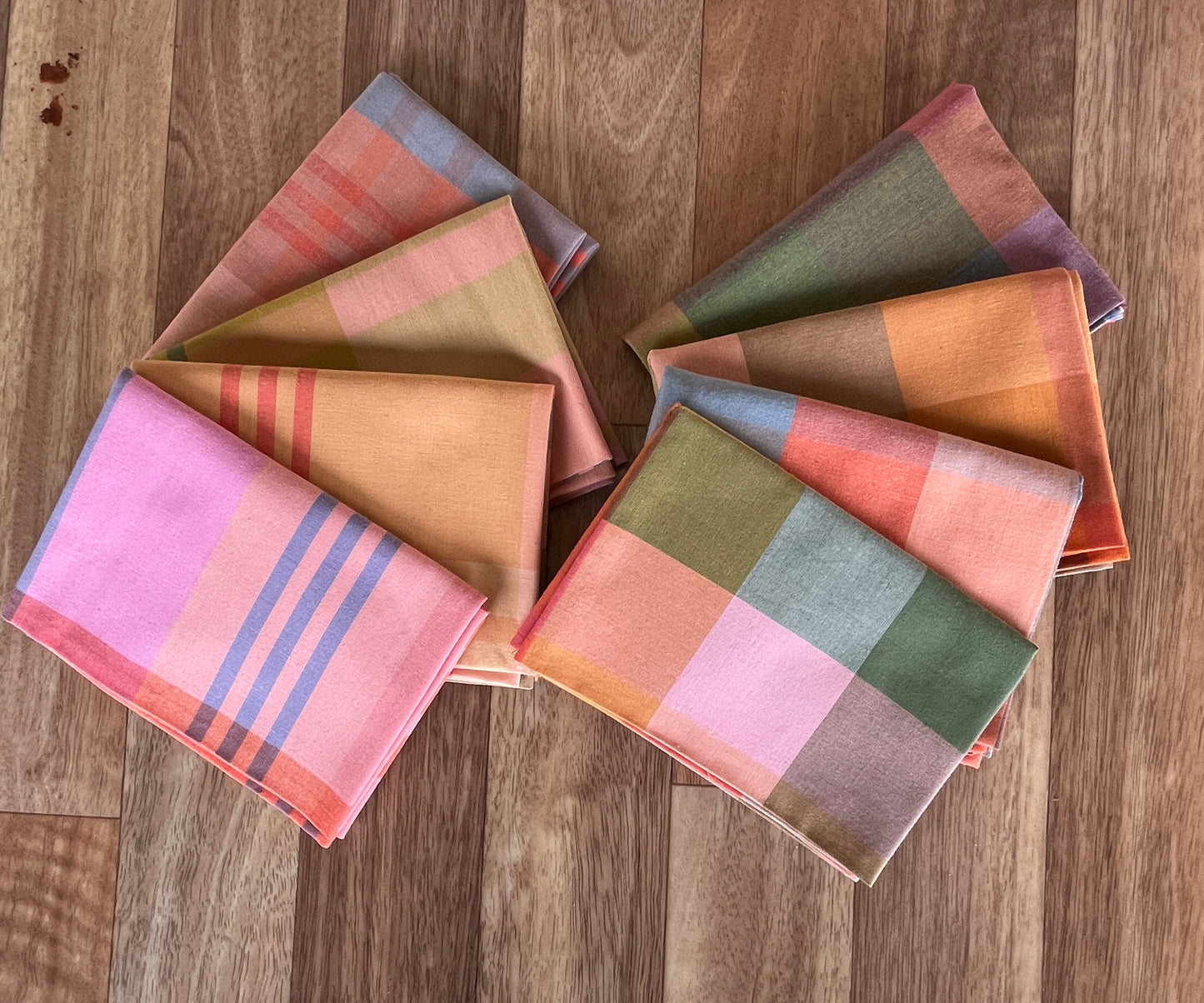 Lumiere Wide Happy Checkers Fat Quarter Bundle by Fableism