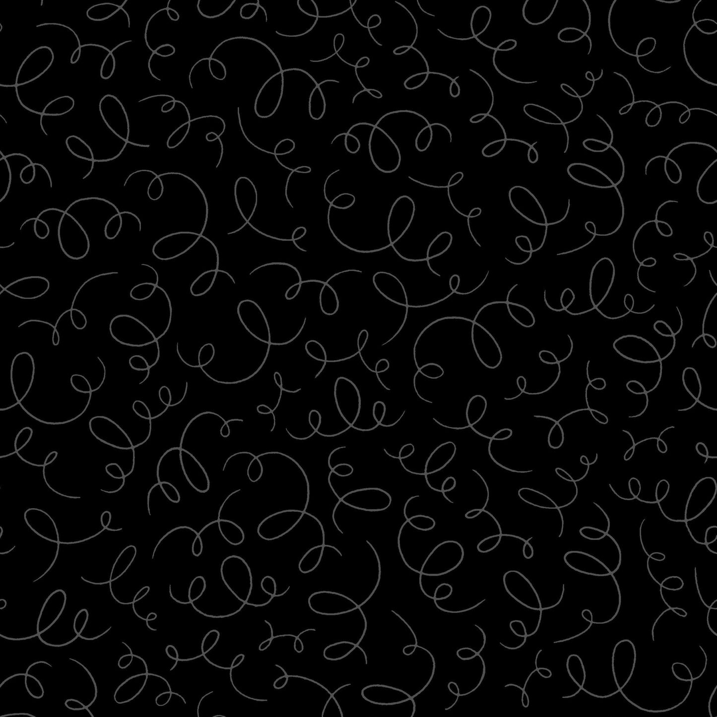 Solitaire Ribbons Black MAS333-J by Maywood Studio (sold in 25cm increments)
