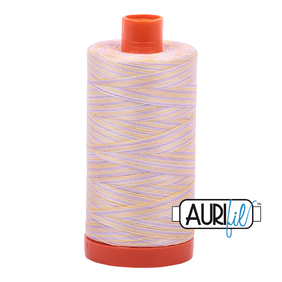 Aurifil 50wt Cotton 4651 Bari Variegated 1300m Spool