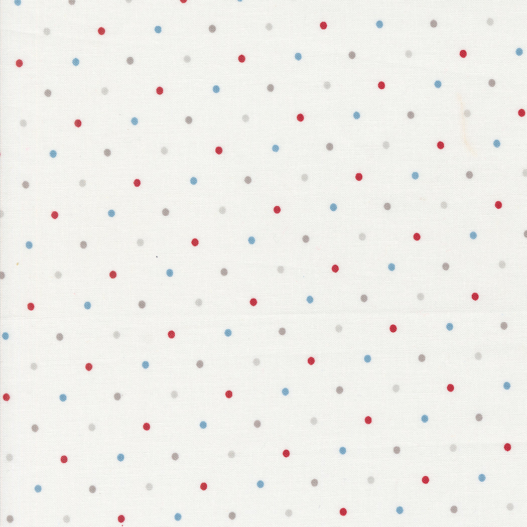 Magic Dot Americana M523037 by Lella Boutique for Moda Fabrics (sold in 25cm increments) (Copy)