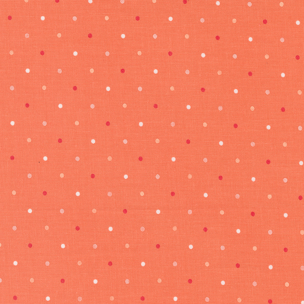 Magic Dot Coral M523011 by Lella Boutique for Moda Fabrics (sold in 25cm increments)