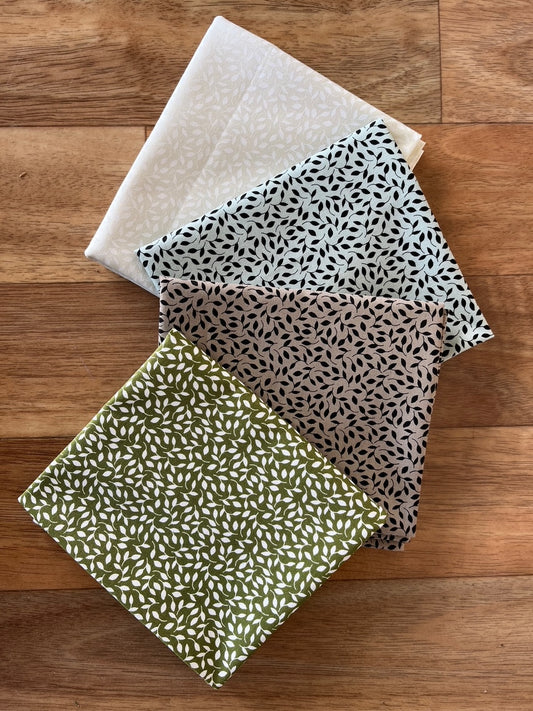 Main Street Leaves Fat Quarter Bundle by Sweetwater for Moda Fabrics