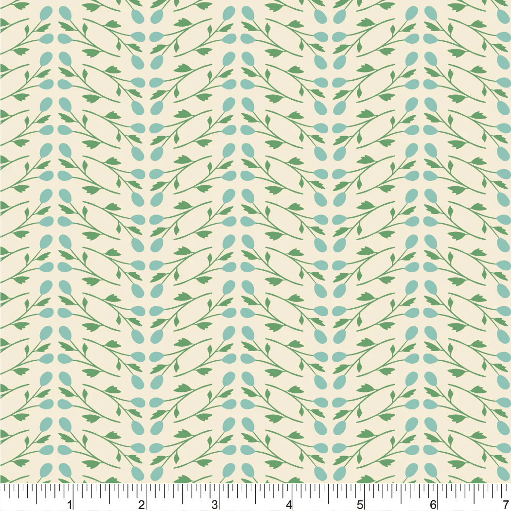 Everbloom Mary's Garden PH0327 by Rebecca Jane Woolbright of Phoebe fabrics (sold in 25cm increments)