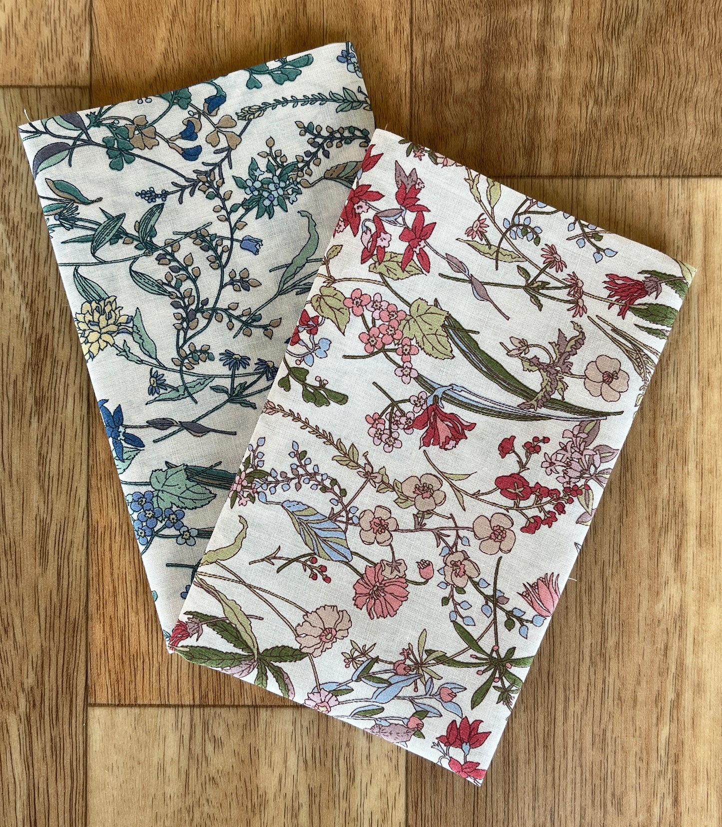 Meadow Flowers Fat Eighth Bundle Lawn Fabric by Hokkoh