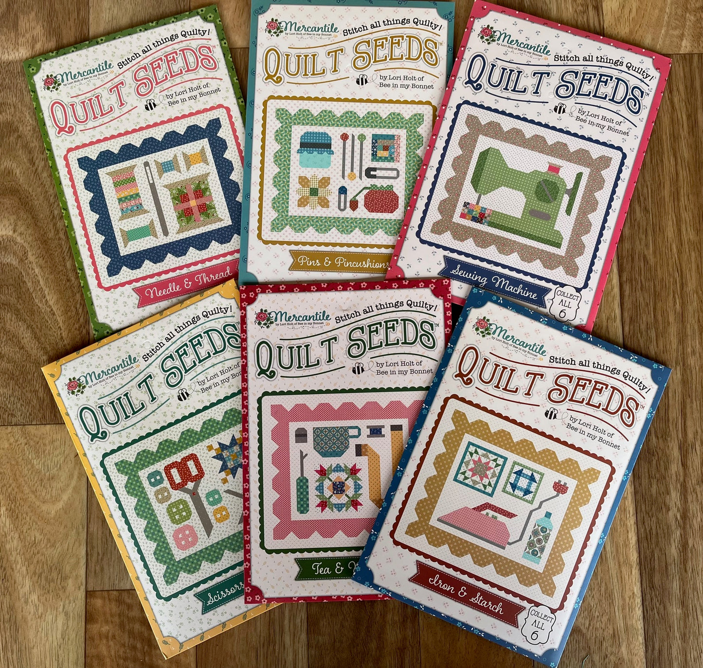 Mercantile Quilt Seeds Patterns by Lori Holt Bundle