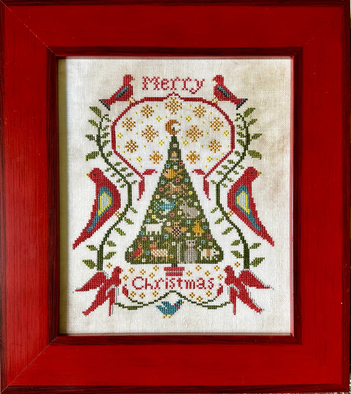 Merry Christmas - A Christmas Sampler for 2026 Cross Stitch Pattern by Kathy Barrick