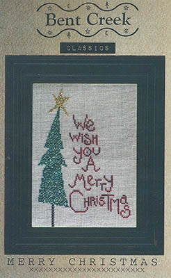 Merry Christmas Cross Stitch Pattern Bent Creek