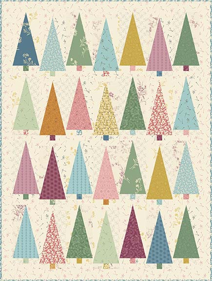 Mini Pinehurst Quilt Pattern by Laundry Basket Quilts