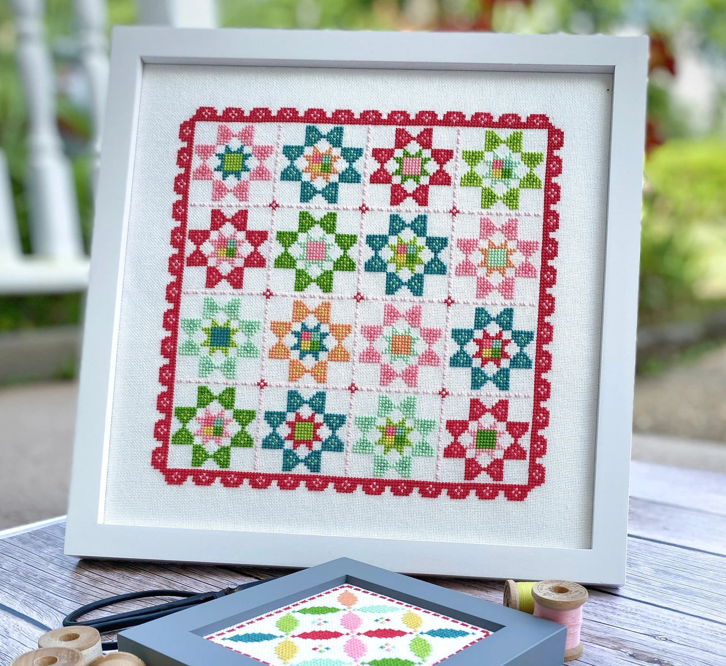 Montage Mini Cross Stitch Pattern by Count Your Stitches Designs