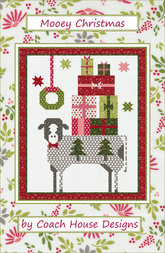 Mooey Christmas Quilt Pattern by Coach House Designs