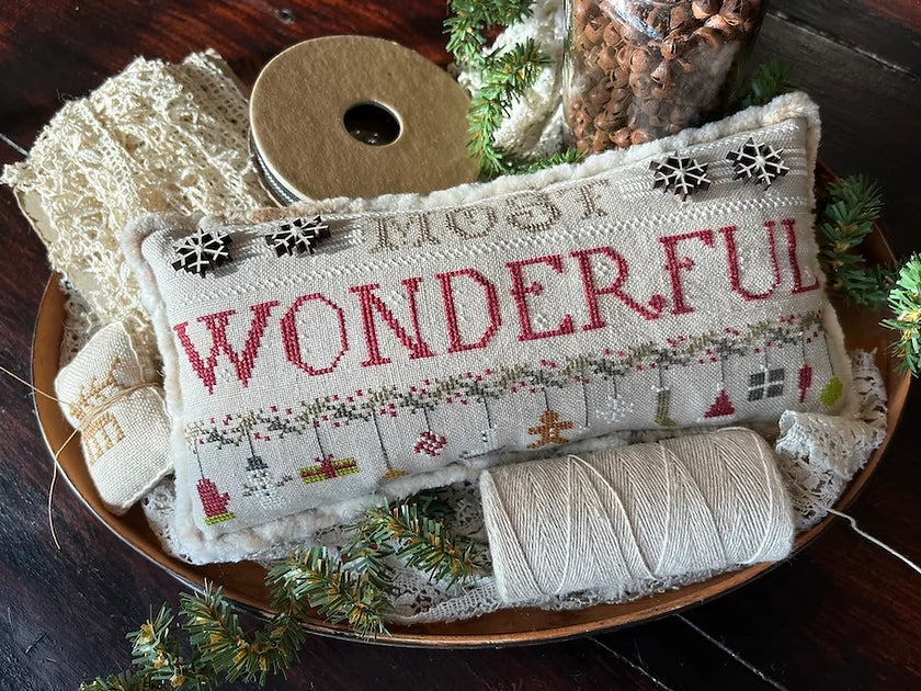 Most Wonderful Cross Stitch Pattern by Shakespeare's Peddler