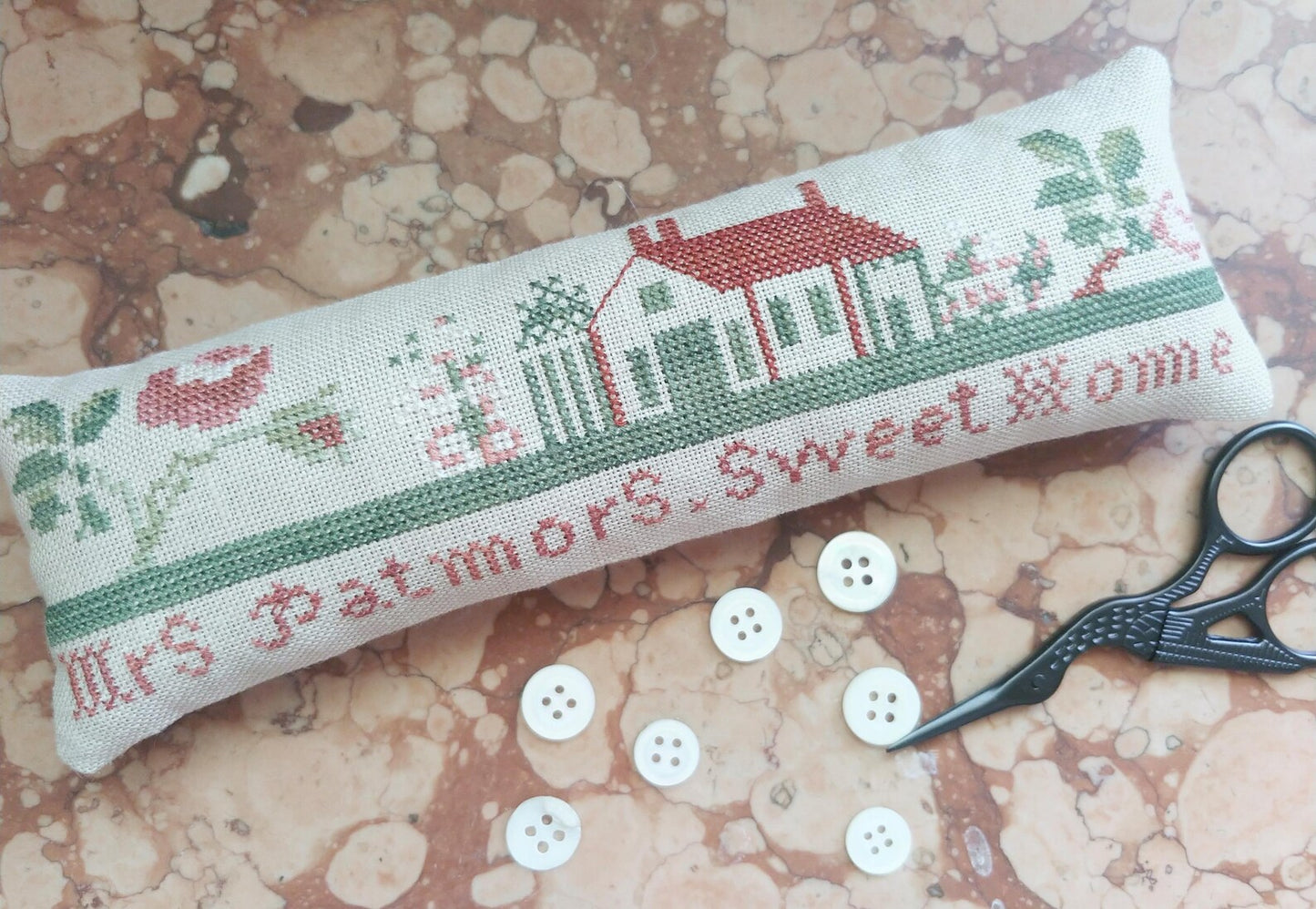 Mrs Patmors Sweet Home Cross Stitch Pattern by Mojo Stitches