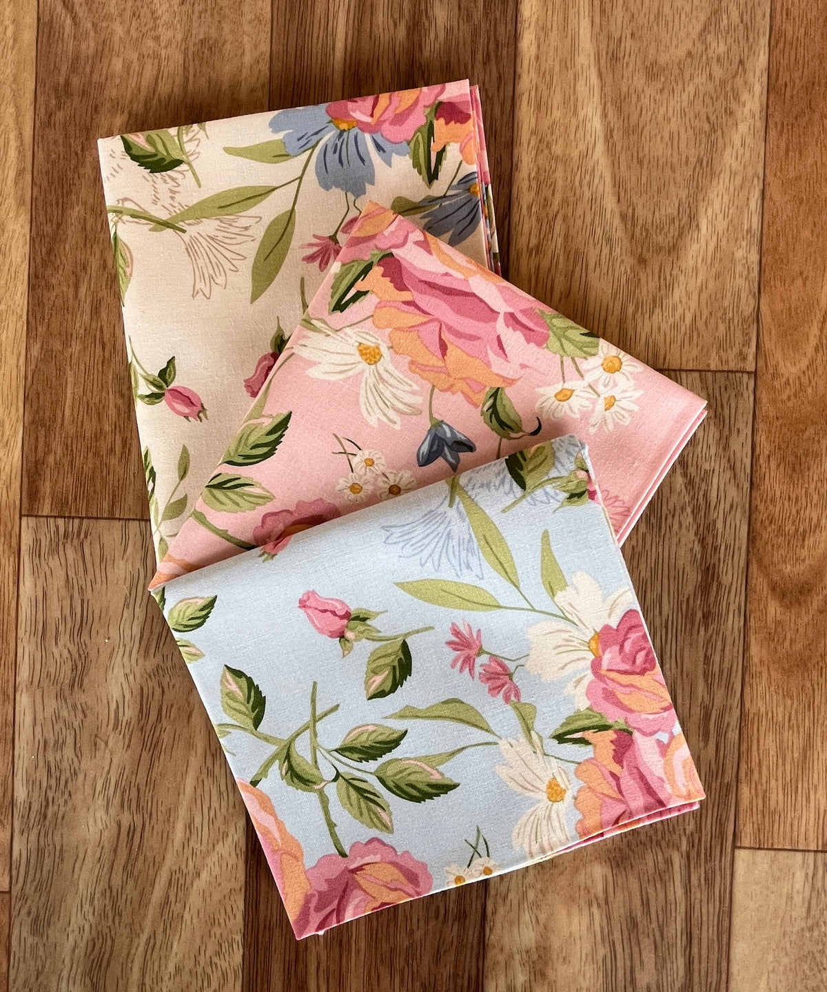 My Secret Garden Large Floral Fat Quarter Bundle by Stacy Iest Hsu for Moda Fabrics
