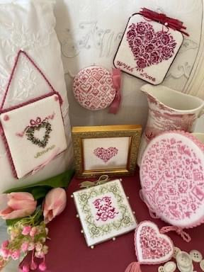 My Heart To You is Given Cross Stitch Booklet by JBW Designs