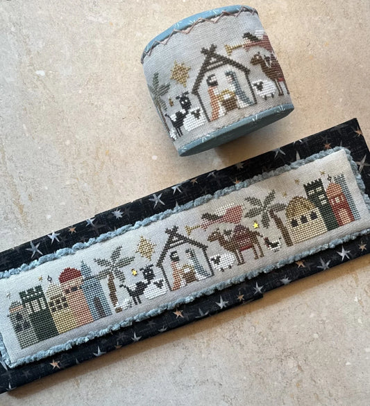 Nativity Tiny Town Cross Stitch Pattern Heart in Hand