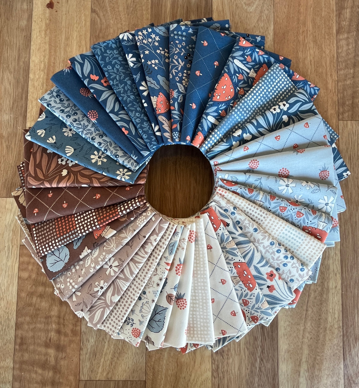 Natures Sketchbook Fat Quarter Bundle by Elena Amo for Moda fabrics
