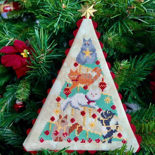 Naughty List Cross Stitch Pattern by December Stitches