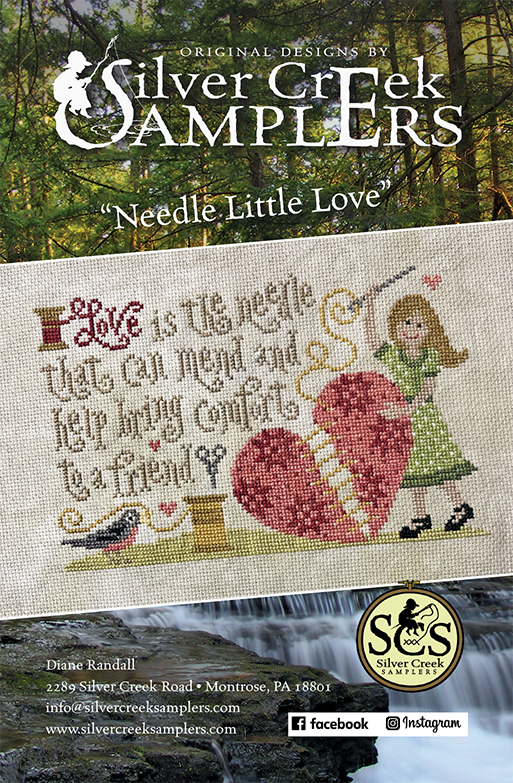 Needle Little Love Cross Stitch Pattern by Silver Creek Samplers