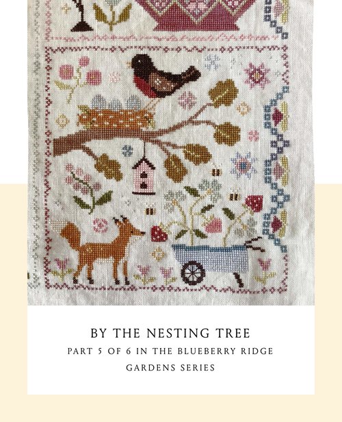 By The Nesting Tree Cross Stitch Pattern by Blueberry Ridge
