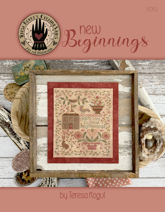 New Beginnings Cross stitch pattern by Teresa Kogut