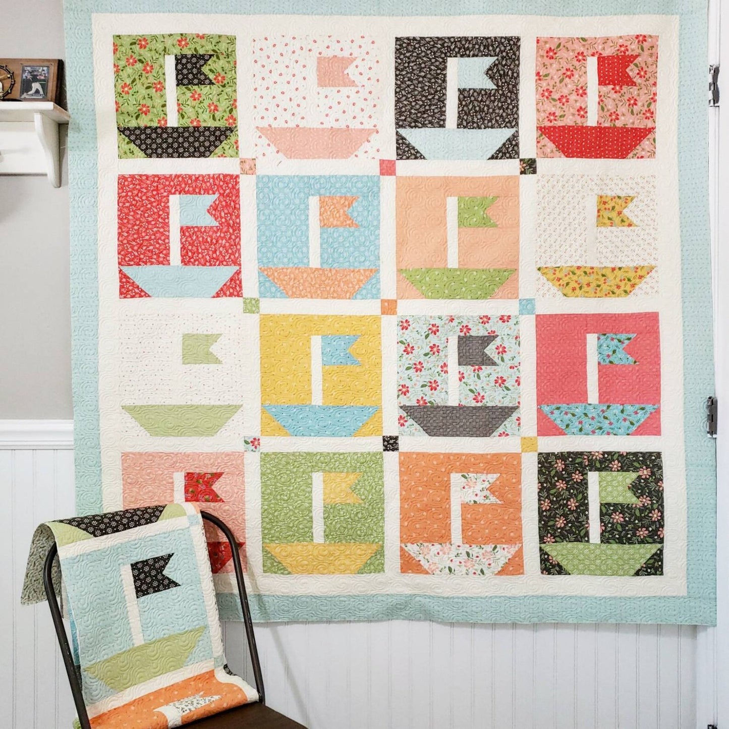 Oceanside Quilt Pattern by Chelsi Stratton