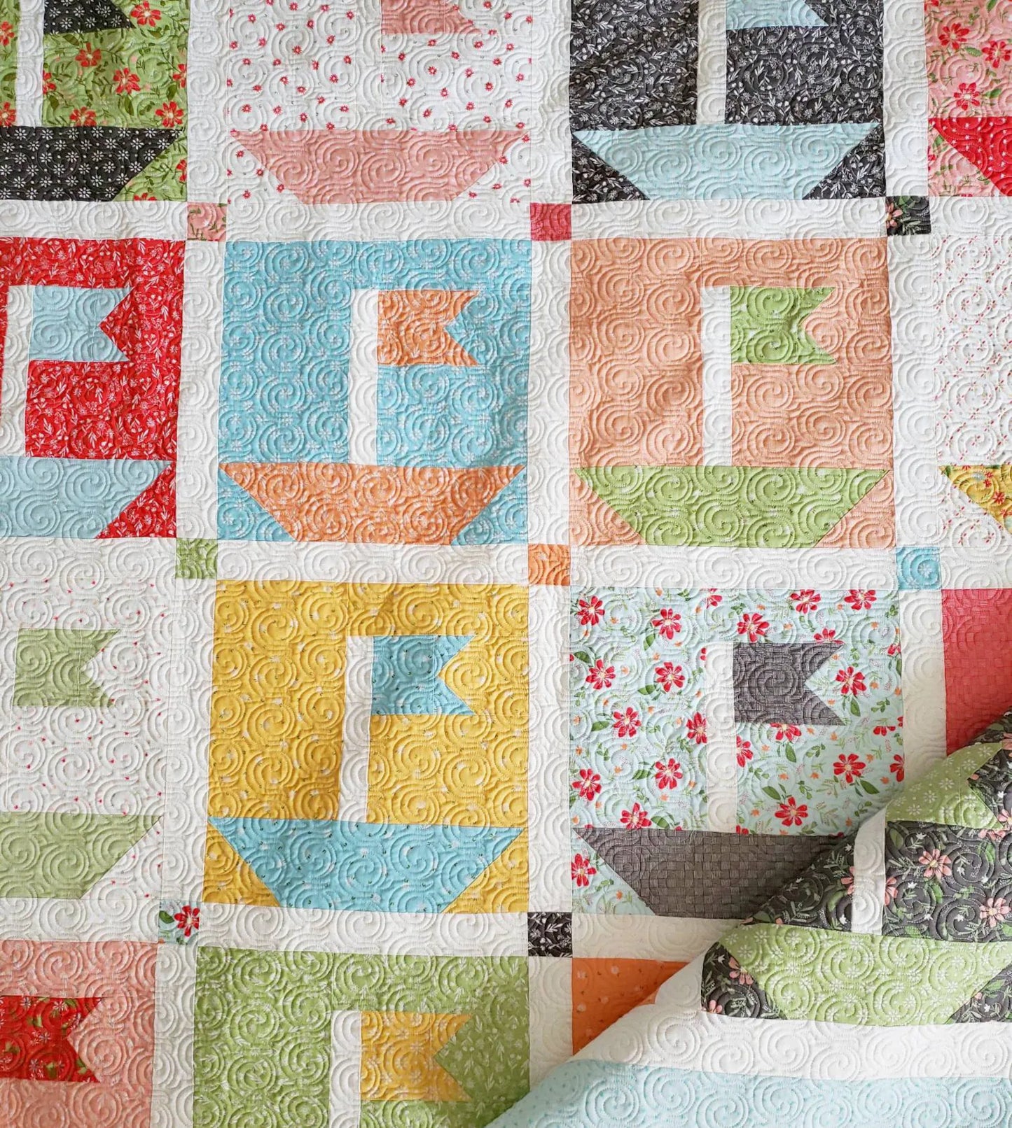 Oceanside Quilt Pattern by Chelsi Stratton