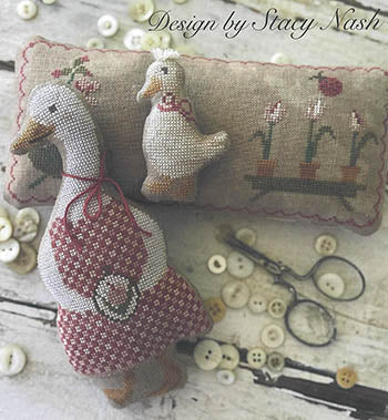 Animal Crackers Olive Cross Stitch Pattern by Stacy Nash