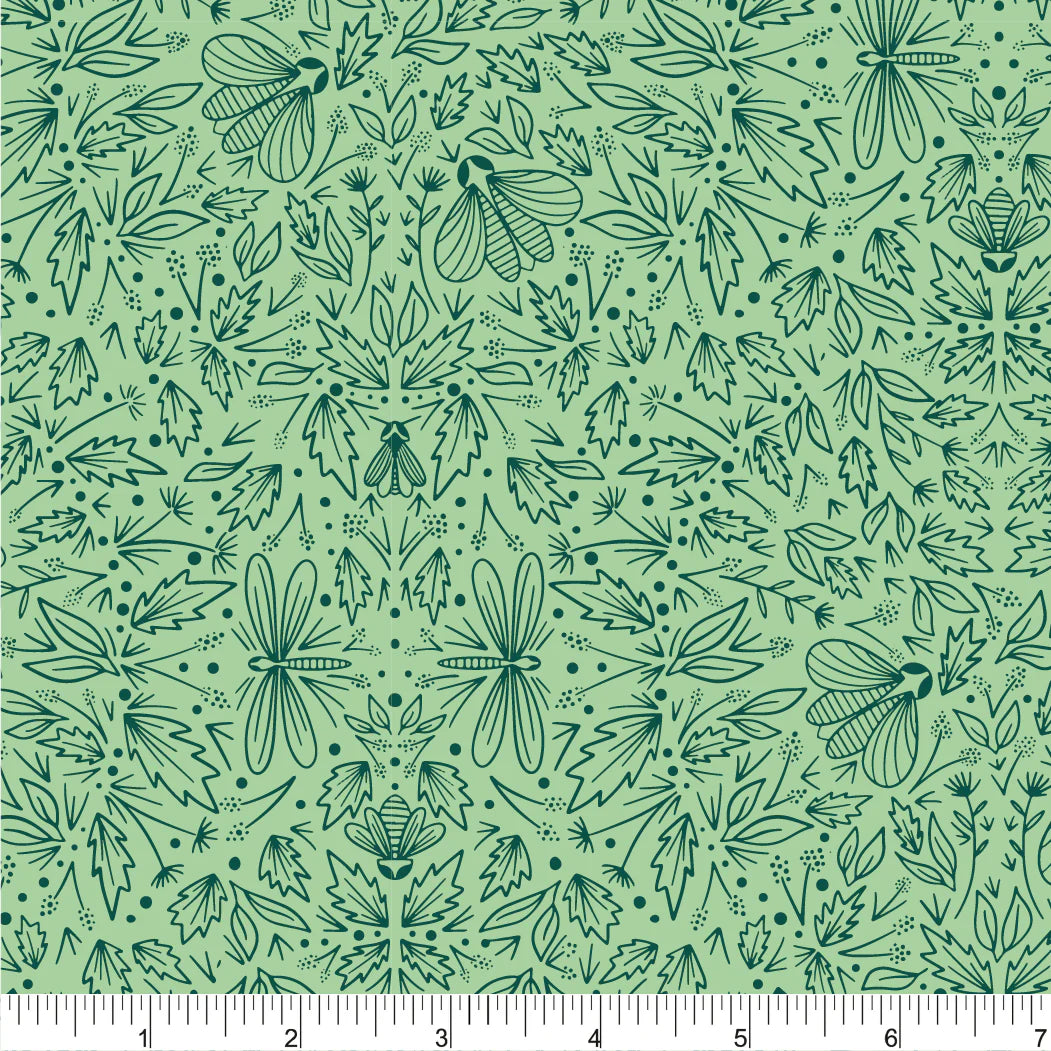 Everbloom Orion PH0326 by Rebecca Jane Woolbright of Phoebe fabrics (sold in 25cm increments)