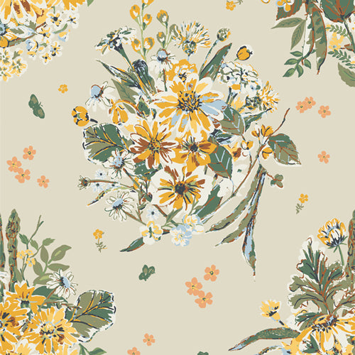 Potager Spring Bounty Heirloom PTG43400 by Sharon Holland for Art Gallery Fabrics (sold in 25cm increments)