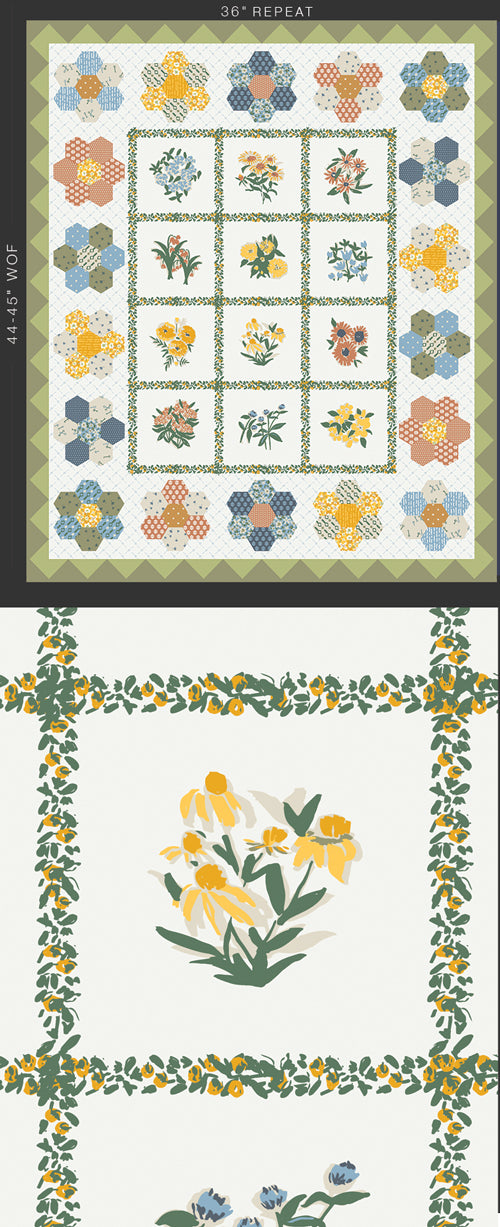 Potager Fat Quarter Bundle by Sharon Holland for Art Gallery Fabrics