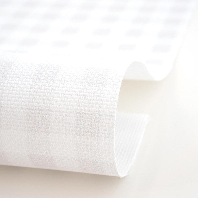 Fabric Flair Pale Grey Gingham 36ct Linen Pre-Cut