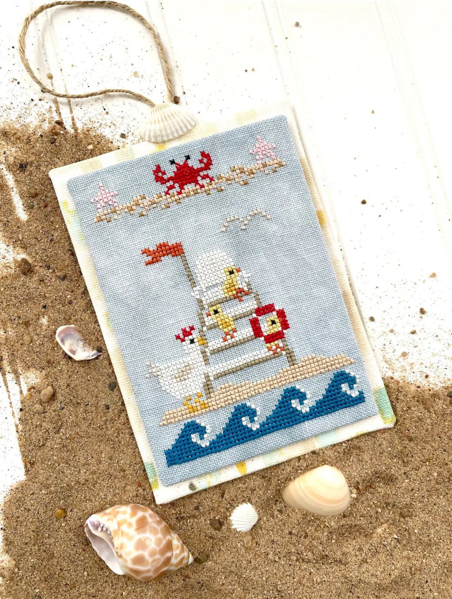 Patrolling Poultry Cross Stitch Pattern by Petal Pusher