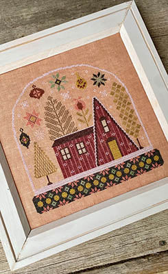 Pinetree Chalet Cross Stitch Pattern by Blueberry Ridge