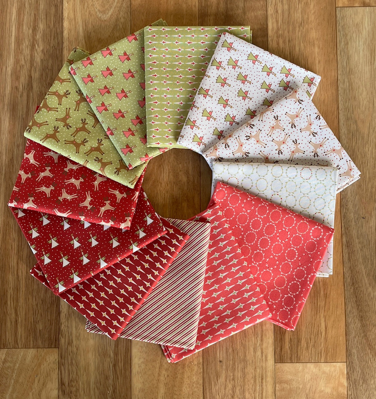 Pocketful of Joy Fat Quarter Bundle by Natalie Bird for Devonstone Fabrics