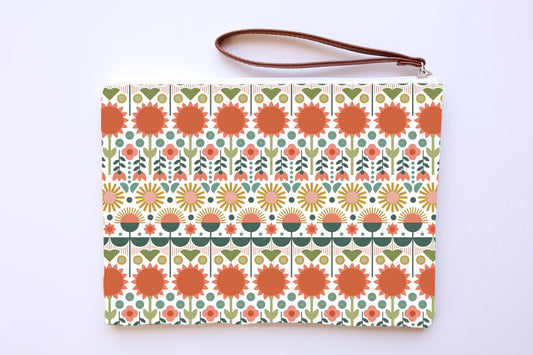 Gingiber Popping Flowers Pouch