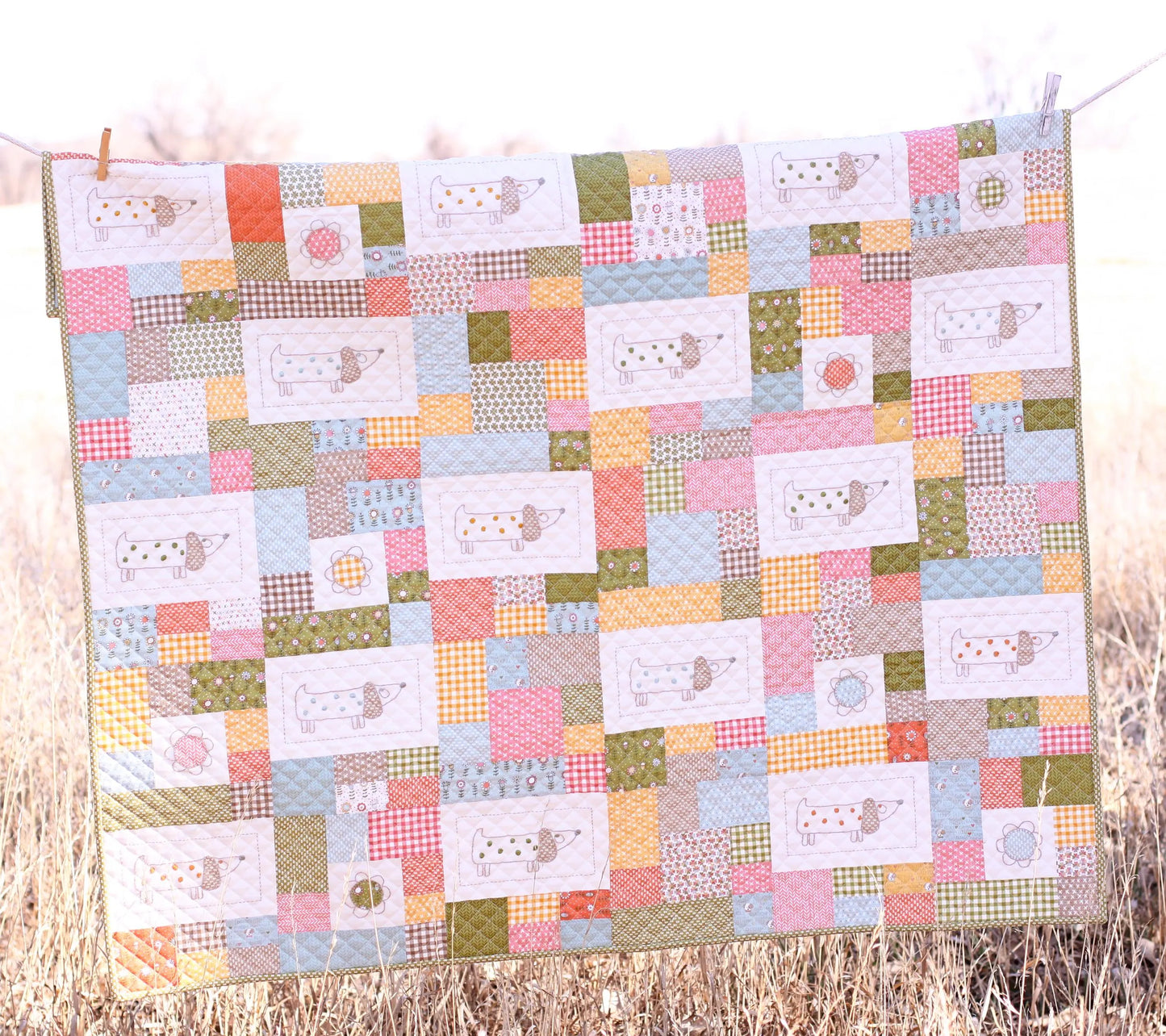 Puppy Chow Quilt Pattern by Sweetwater