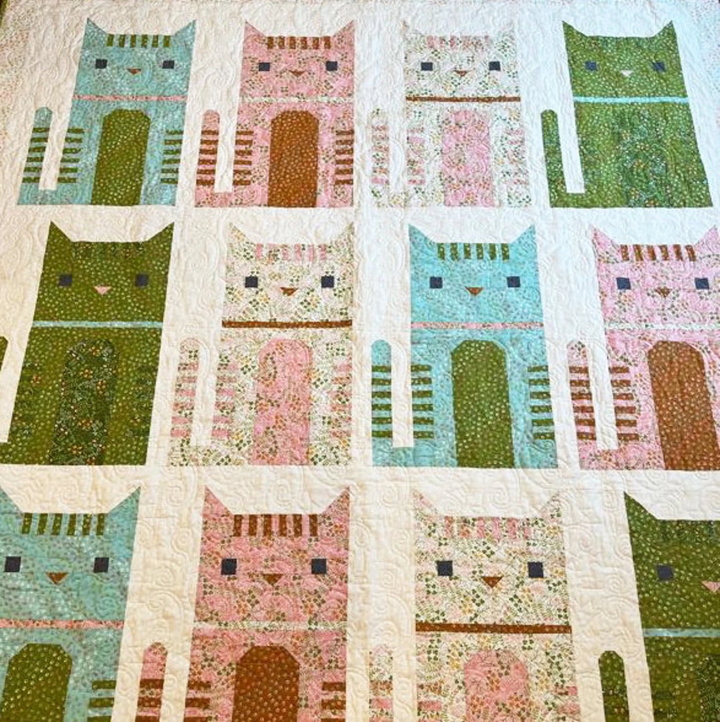 Purrfection Quilt Pattern by Stacy Iest Hsu