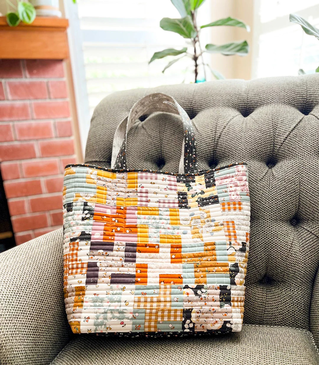Quilters Big Tote by Minki Kim for Riley Blake