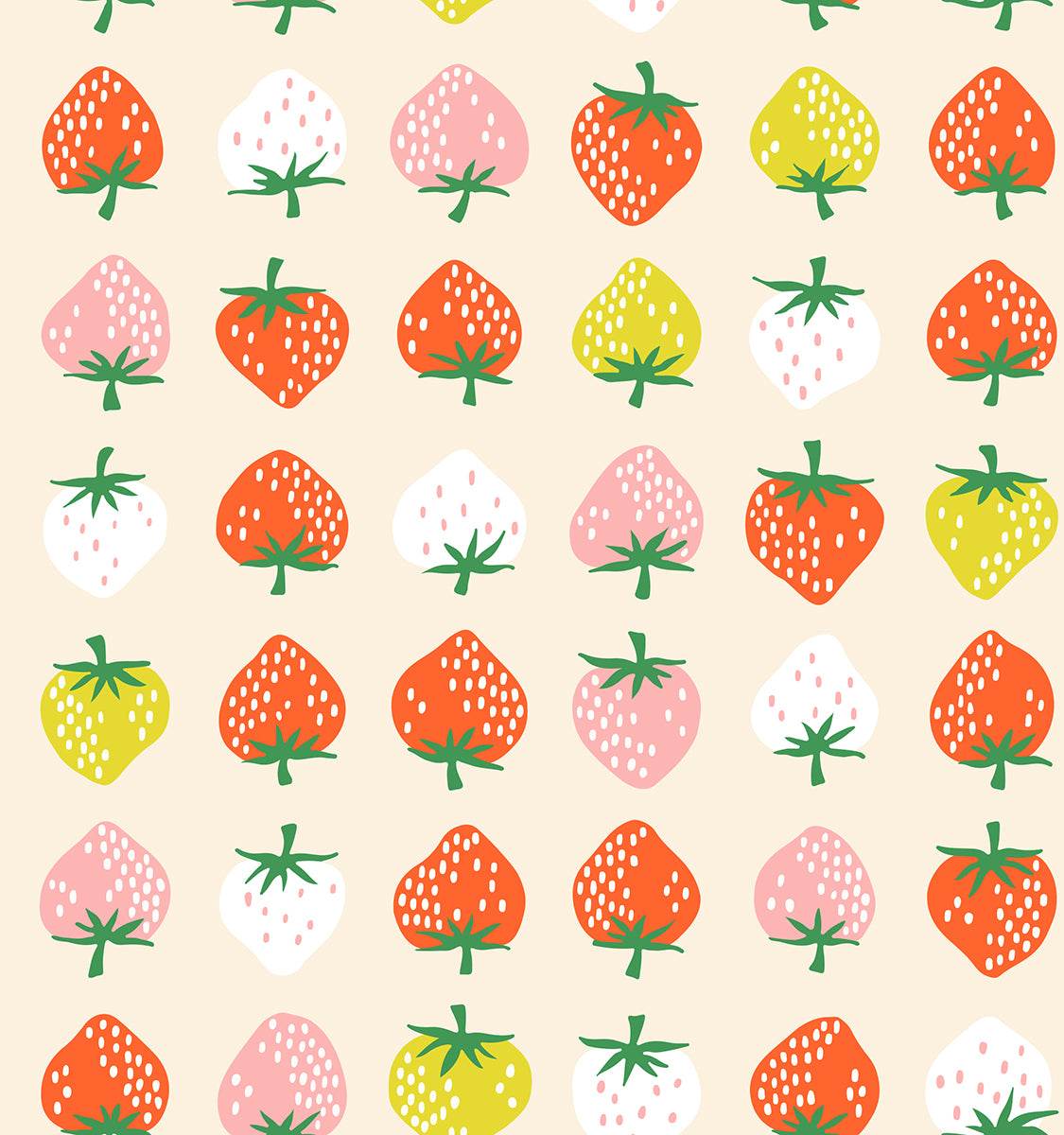 Strawberry Novelty Shell RS308411 by Kimberly Kight of Ruby Star Society (sold in 25cm increments)