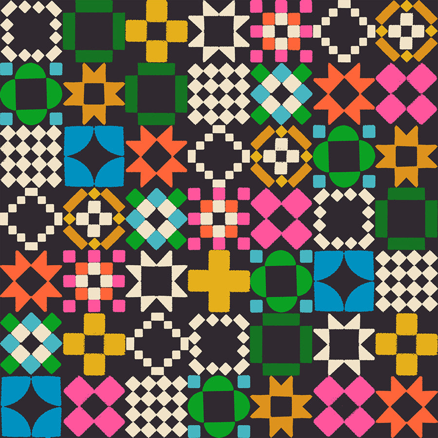 1800 Notion Quilty As Charged Black RS521514 a Collaborative Collection by Ruby Star Society (sold in 25cm increments)