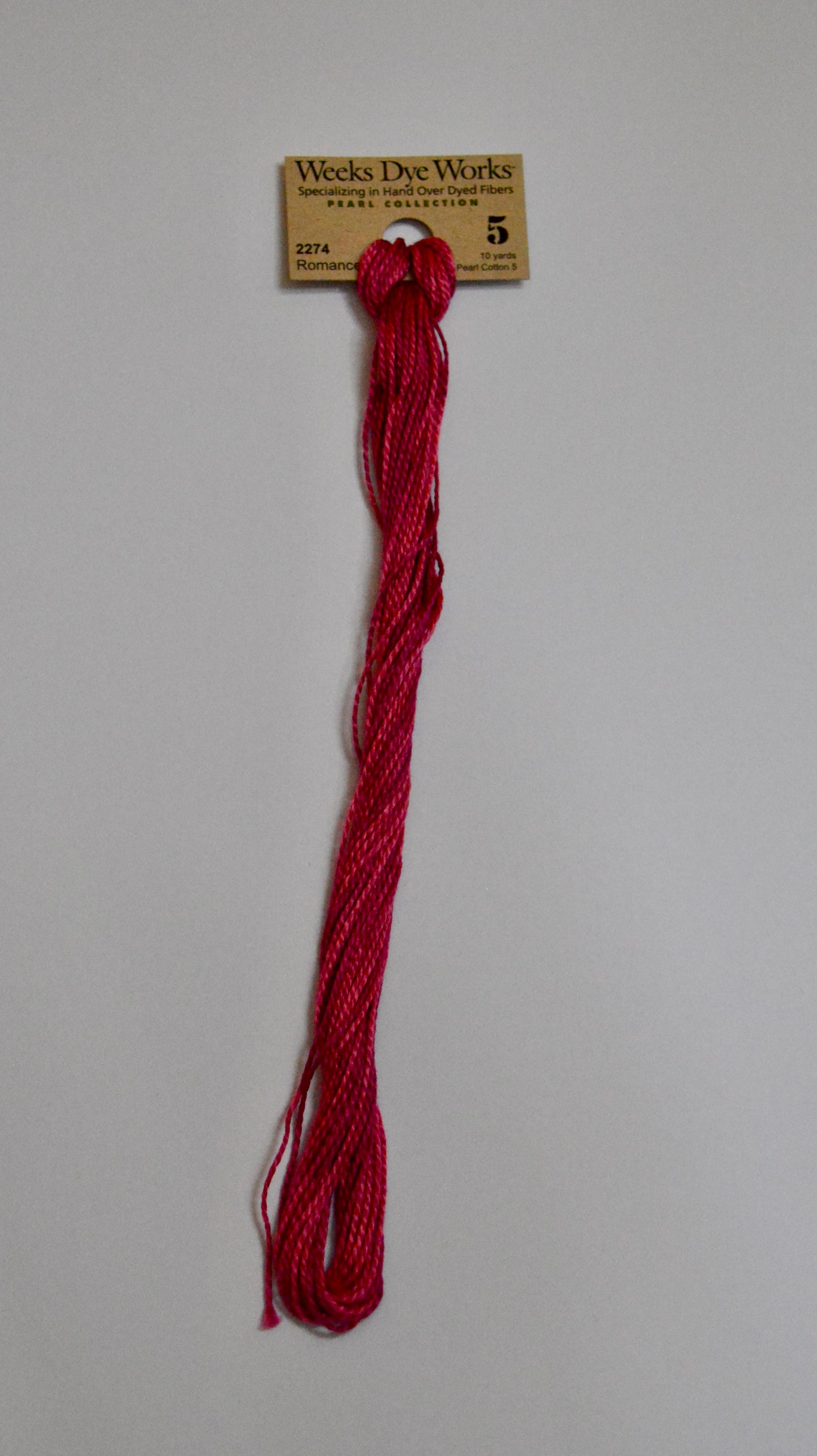 Romance 2274 Weeks Dye Works Perle #5 Hand-Dyed Embroidery Floss