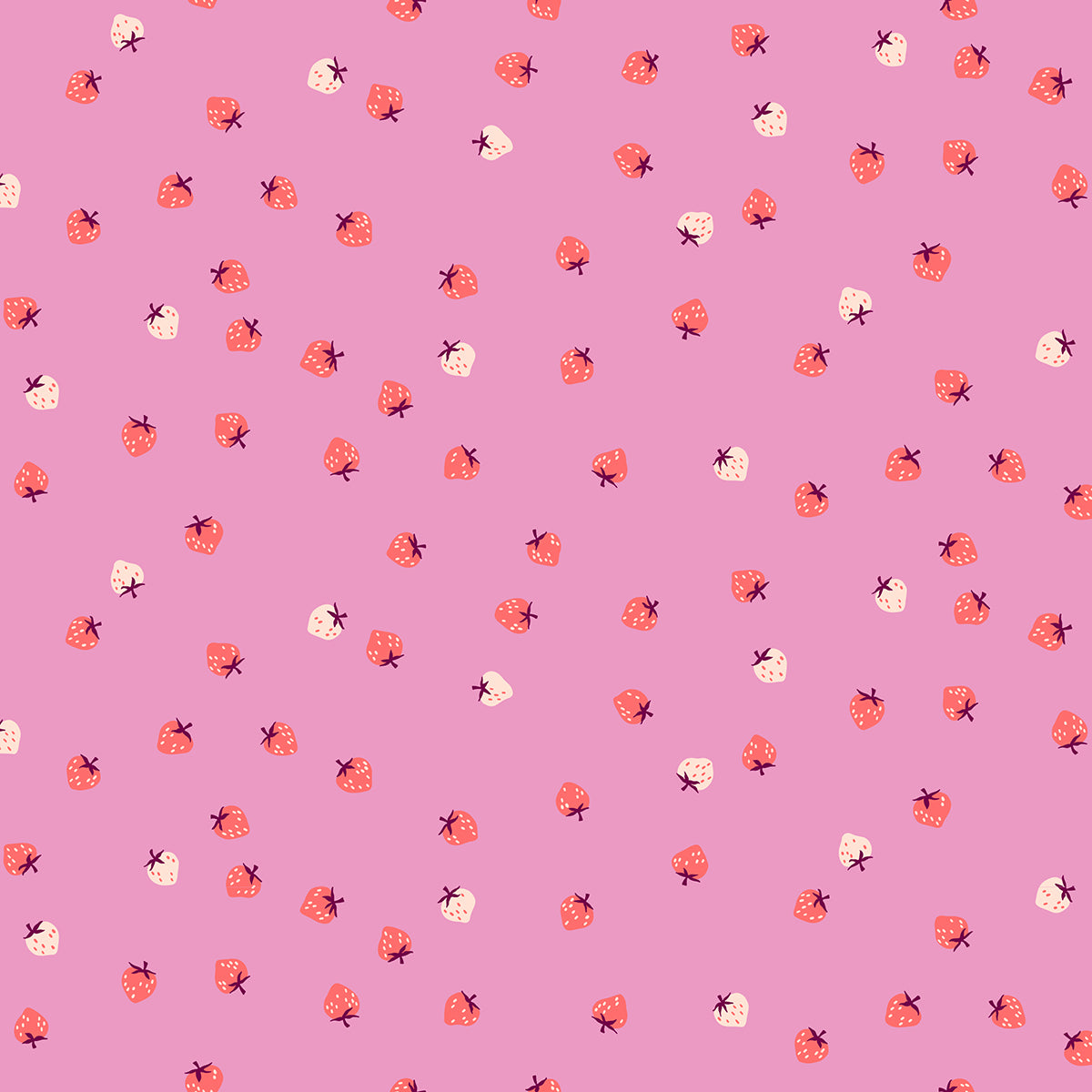 Strawberry Mini Daisy S308619 by Kimberly Kight of Ruby Star Society (sold in 25cm increments)