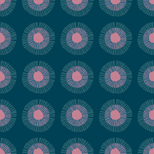 Reimagined Landscapes Seaside Daisy Galaxy RS605014 by Jen Hewett for Ruby Star Society (Sold in 25cm increments)