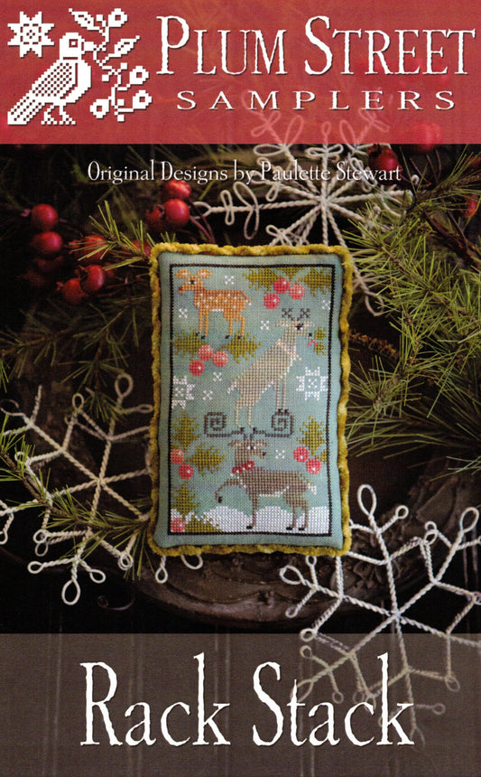 Rack Stack Cross Stitch Pattern Plum Street Samplers