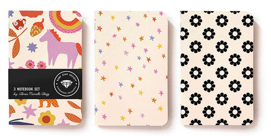 Meadow Notebook Three Pack by Ruby Star Society